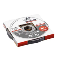 Rezacie kotúče Kreator 6 ks ø 115 mm pre INOX / kov - KRT070410