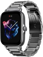 Strap-it Amazfit GTS 3 Titanarmband (Graphit)