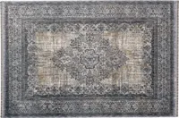Teppich Sarezzo Bordüre blau 133x190 cm