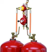 GOK 4-Flaschenanlage / automatisch / 50 mbar / 4 kg/h