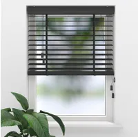 SOLUNA Bambus Jalousie 105x175 cm schwarz