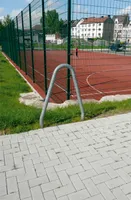 Baumschutzbügel Ø 60 mm beschichtet, Farbe: grün (RAL 6005)