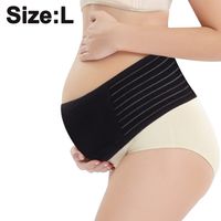 Bauchband Schwangerschaft S Gürtel Bauchband für Schwangere Stützgürtel Taille zurück und verstellbar atmungsaktiv