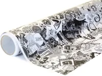 Stickerbomb TLK-098 samoprzylepna folia wrap 152x50cm - wnętrze/zewnętrze