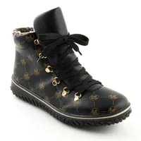 Buty damskie Rieker botki czarne ocieplane 39