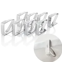 24x 4er-Set Tischdeckenklammern aus Kunststoff Tischtuch befestigen 96  Stück