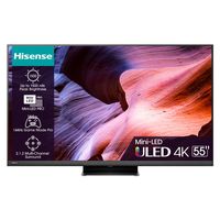 Hisense 55U8KQ Fernseher 139,7 cm (55') 4K Ultra HD WLAN Schwarz, Grau 500 cd/m²