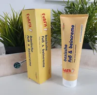 CareMed FußFit, basische Fußcreme PH 8,0 Beincreme Fusspflegecreme mit Urea, Korallenkalcium