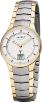 Regent Metall Damen Uhr FR-261 Analog-Digital Armbanduhr gold Funkuhr D2URFR261