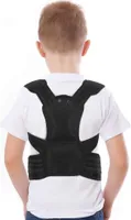 Haltungskorrektur für Kinder, Rückenhaltungsbandage mit verstellbaren Schulterpolstern für Teenager zur der Wirbelsäule, verbessert Körperhaltung L