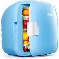 GOURMETmaxx Kinder-Kühlschrank Mini-Kühlschrank Retro - Zum Warm
