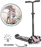 Scoot & Ride Highwaykick 5 LED - Scooter / Kickboard, Farbe:rose