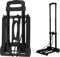 Universelle Sackkarre mit Spanngurt faltbar Traglast 30 kg Stapelkarre Transportkarre Klappbar Transporthilfe