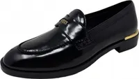 Guess Damen Mokassins FLTKNI ELE14 BLACK Farbe: Schwarz Größe: 38