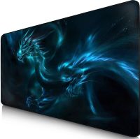 XXL Gaming Mauspad, 900 x 400mm, fransenfreie Ränder, rutschfest, Drache XXL Gaming Mauspad, 900 x 400mm, fransenfreie Ränder, rutschfest, Drache