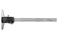 digitaler Messschieber mit Edelstahl mit abnehmbarem Messamboss Mikrometer-Messschieber-Werkzeug,0-150mm Digitales Tiefenmessschieber-Messwerkzeug