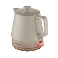 CONCEPT Hausgeräte RK0061 Concept RK0061-Keramik-Wasserkocher (1 L), kaffeebraun