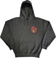 Slipknot - "Burn Me Away" Kapuzenpullover für Herren/Damen Uni RO5524 (XXL) (Anthrazit)