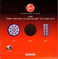 Hoover U81 Filterset, Vormotorfilter + Motorfilter Set für Staubsauger Breeze - Nr.: 35601724
