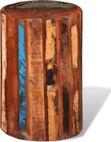 vidaXL Hocker Altholz - Hocker - Sitzhocker - Barhocker - Holzhocker
