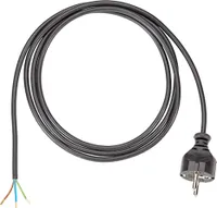 BACHMANN Zuleitung H03VV-F 3G0,75 2m, schwarz, einzeln verpackt