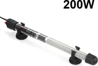 Heizstab Aquarium 200W, Unterwasser-Aquarium-Heizungs-Wasserdichter Thermostat für Aquarium, Eintauchbarer Erhitzer Heitzungstab für Aquarium Fischglas Temperatur Einstellung
