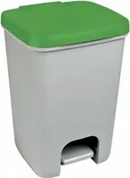 Curver kosz na śmieci essentials 20l   /szary/ zielony