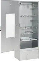 vidaXL Räucherofen mit Kaltrauchgenerator Verzinkter Stahl