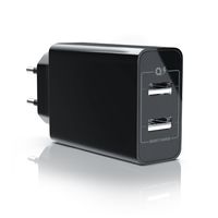 Aplic USB-Ladegerät 4800 mA, 2 Port Nezteil mit Smart Charge + Solid Charge, Leistungsstarke 24W