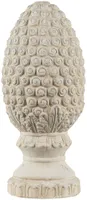 Clayre & Eef 6TE0393M Dekoratívna borovicová šiška béžová Ø 13x31 cm