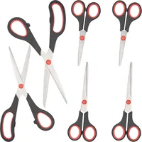 6x Schere Küchenschere Haushaltsschere Scherenset Stoffschere Papierschere Set