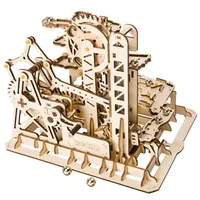 ROKR 3D drevené puzzle mramorová dráha "Marble Run Climber