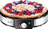 Zilan Crepes Maker 1200 Watt Stufenlose Temperaturkontrolle
