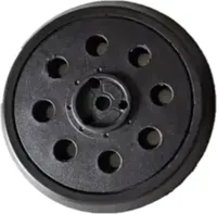 Trade-Shop 125mm Klett Schleifteller / Haftteller / Stützteller kompatibel mit Skil 7400 H1, 7425, 7430 H1, 7435 H1, 7500 H1 Exzenterschleifer