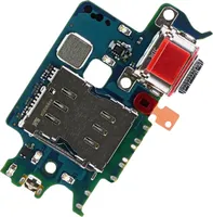 Original USB-C Ladeanschluss Ersatzteil Samsung Galaxy S22 SIM-Kartenleser