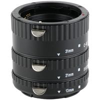 Automatik Zwischenringe "3-teilig 31mm, 21mm & 13mm" fuer Makrofotographie passend zu Canon EF/EF-S EOS 40D, 30D, 20D