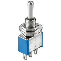 Miniatur Kippschalter, 3 Pin, EIN-AUS-EIN