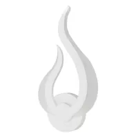 Lampa ścienna, lampa ścienna, lampa ścienna, lampa ścienna LED, lampa ścienna w kształcie płomienia, biała lampa ścienna