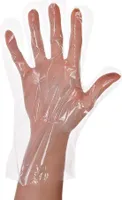 100 HYGOSTAR Polyclassic Soft Einmalhandschuhe Handschuhe, LDPE POLYCLASSIC SOFT  Größe L