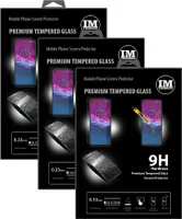 cofi1453 3X Panzer Schutz Glas 9H Tempered Glass Display Schutz Folie Display Glas Screen Protector kompatibel mit Motorola One Action