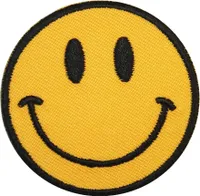 Smiley - Aufnäher
