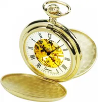 Gardé Mechanik GR6653 Taschenuhr für Herren Sprunggehäuse