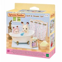 Sylvanian Families - 5739 Bad- und Dusch-Set - Puppenhaus Möbel