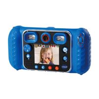 VTech - Kidizoom DUO DX, cámara digital para niños, fotos, vídeos, filtros, música, juegos, USB, color azul (3480-520022)  VTECH Rango Edades: +3 Años