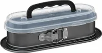 5five Simply Smart Springform mit Transportdeckel TakEat, Backform, Stahl, Kunststoff, Grau, 30 x 11 cm, 189345