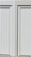 Fugenblende, Abdeckleiste, Fertiggarage, Fugenabdeckung, PVC, Klemmprofil, 3 m