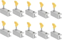 Schiebefensterschloss, Schiebetürschloss, Fensterschloss, Schiebefenstersicherheitsschloss, einstellbares Schiebefensterschloss, Schiebefensterschlossstopper