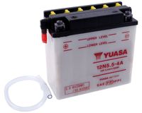 Batterie YUASA 12N5.5-4A ohne Säurepack für YAMAHA WR125R, X125 DE071 DE072