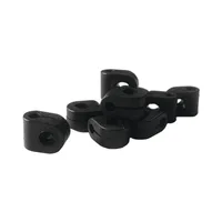 Curana Strebenclip Kunststoff,Schwarz