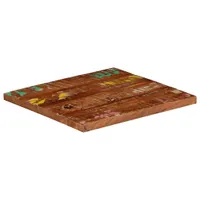vidaXL Tischplatte 60x60x3,8 cm Quadratisch Altholz Massiv